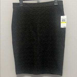 Michael Kors Dark Camel Basics Skirt, Size Medium.